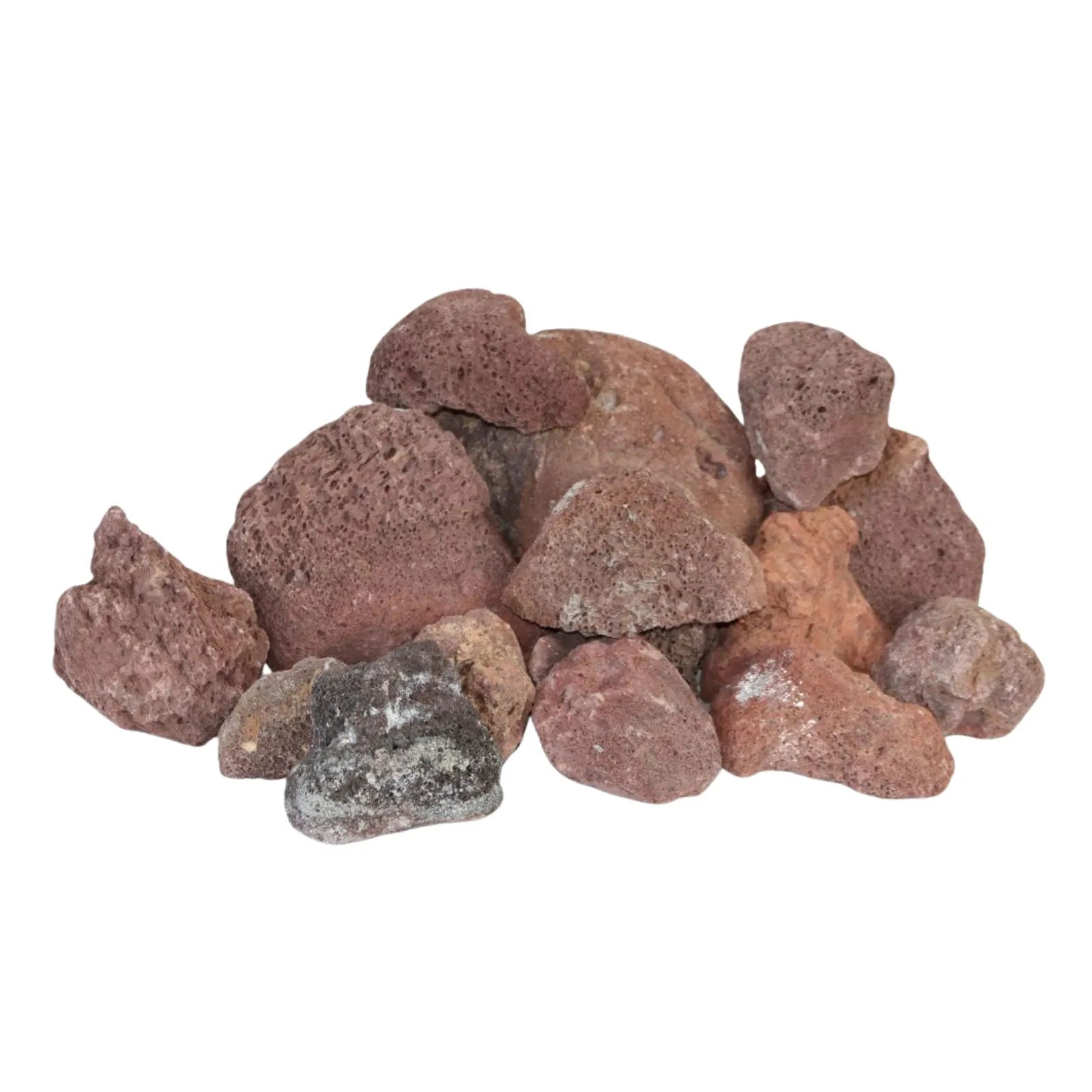 AP Naturals Volcano Stone - Red - Per kg