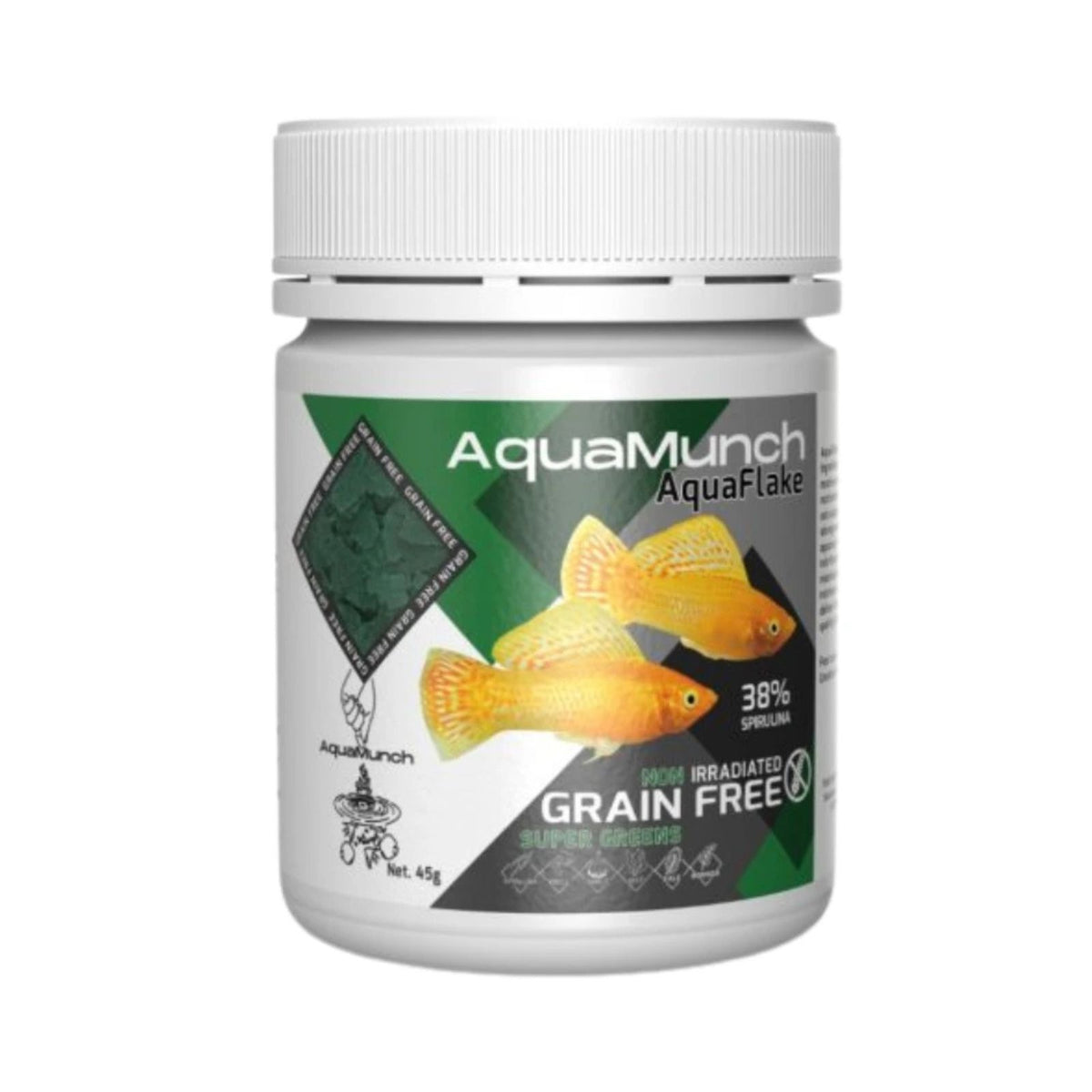 AquaMunch Super Greens Fish Flake