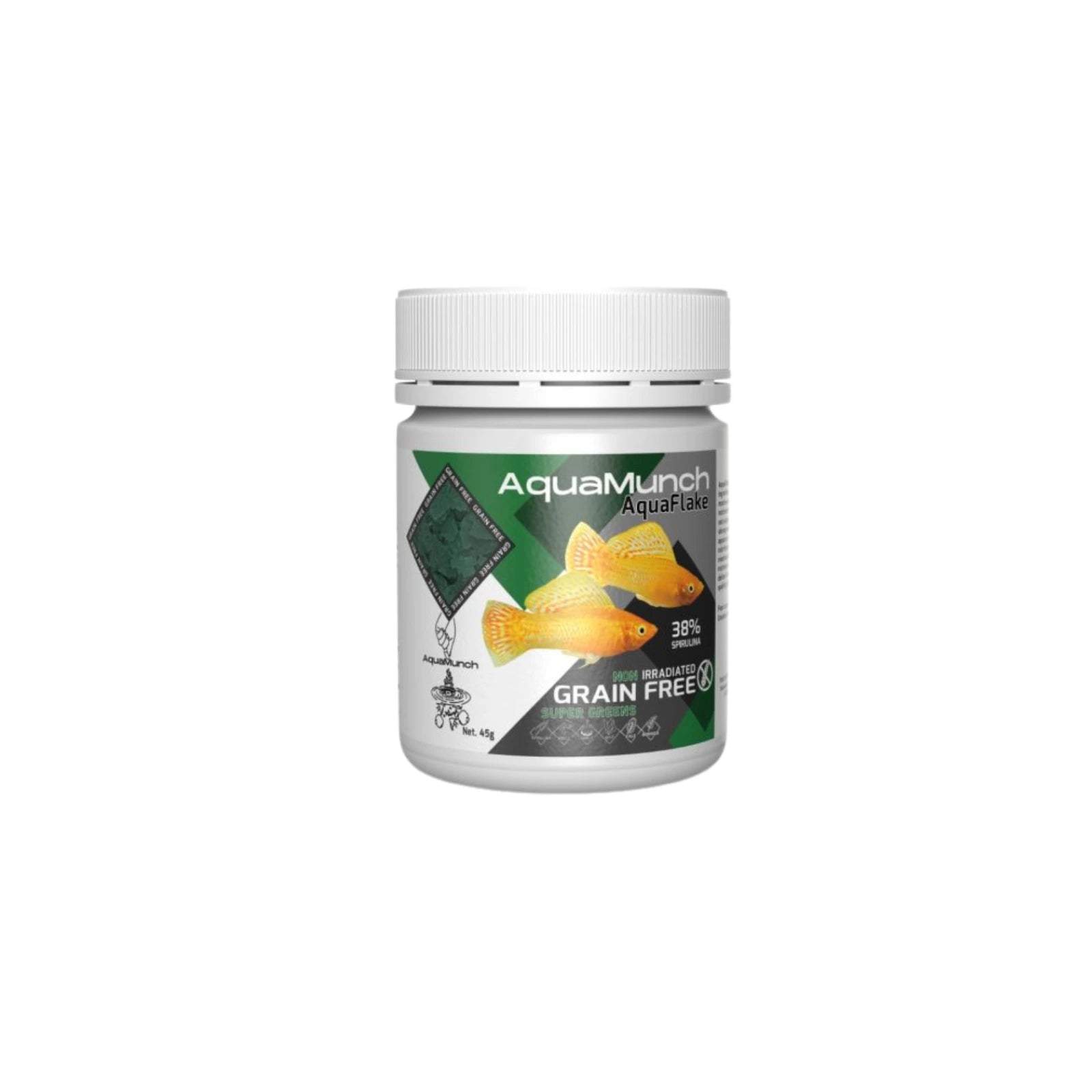 AquaMunch AquaFlake Super Greens Fish Flake