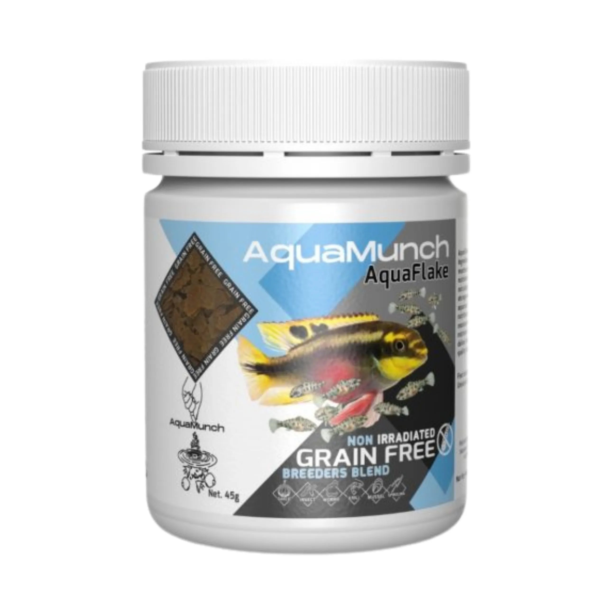 AquaMunch Breeders Blend Fish Flake