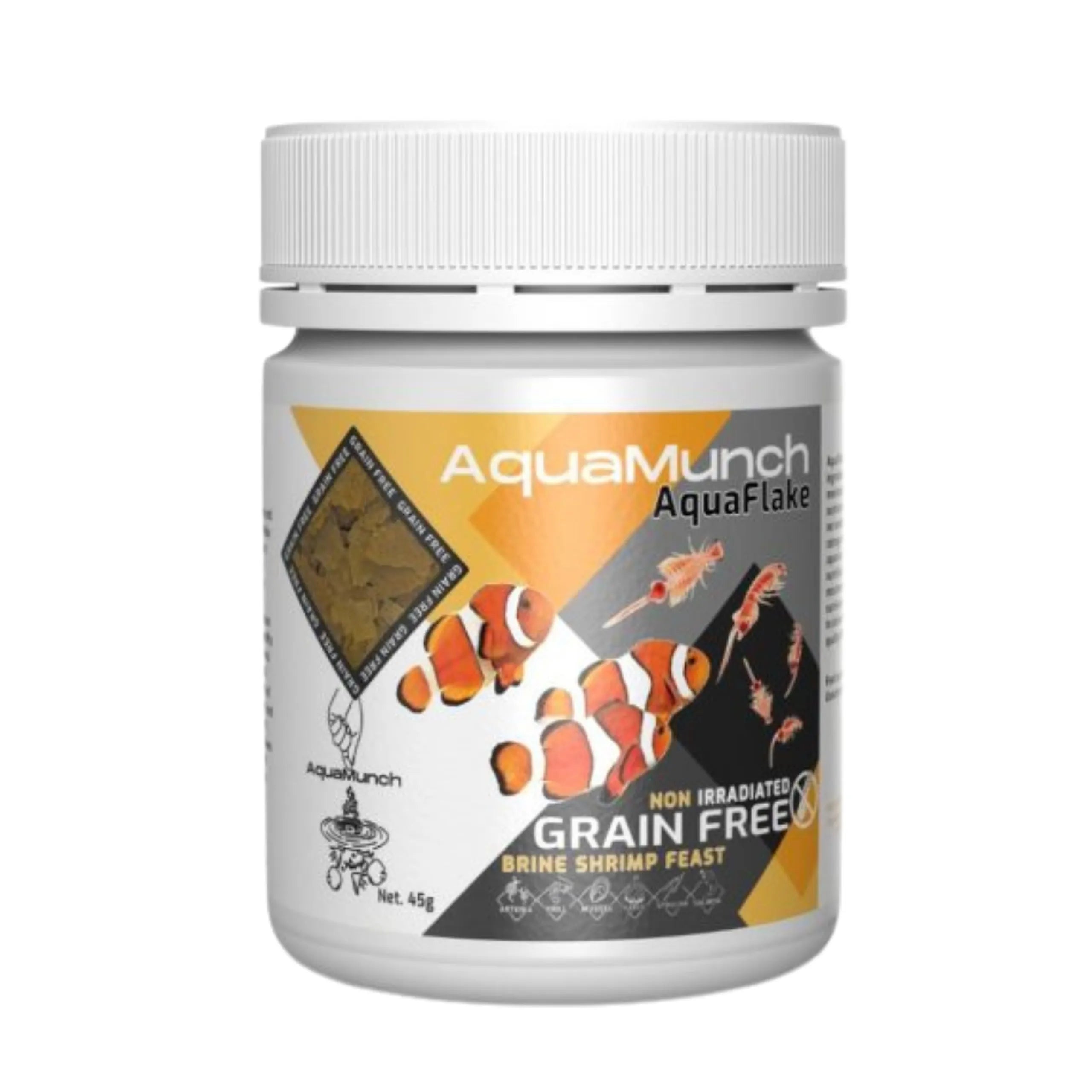 AquaMunch Brine Shrimp Feast Fish Flake