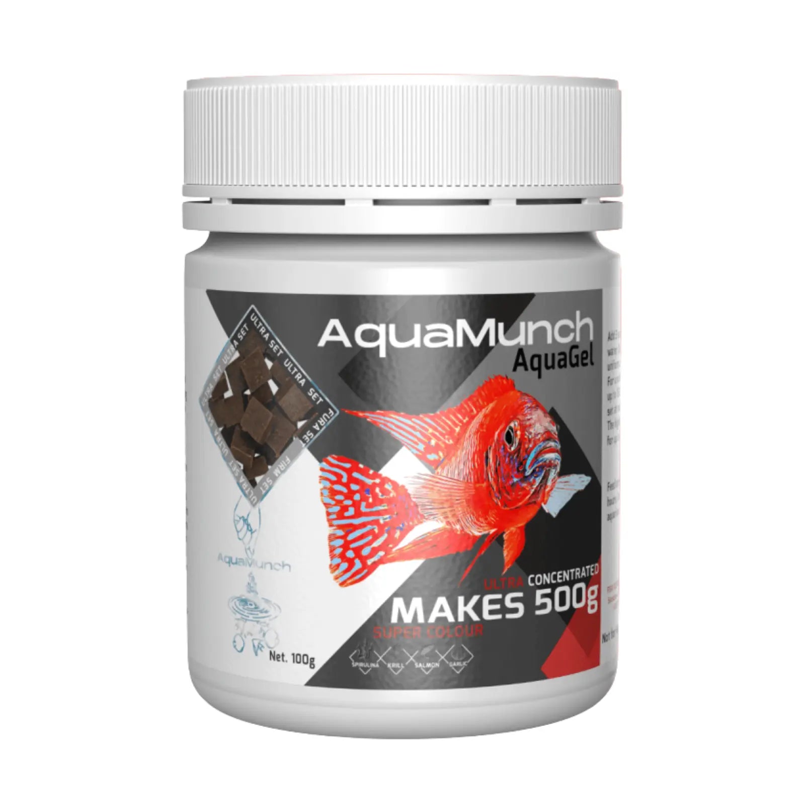 AquaMunch AquaGel Super Colour Fish Food