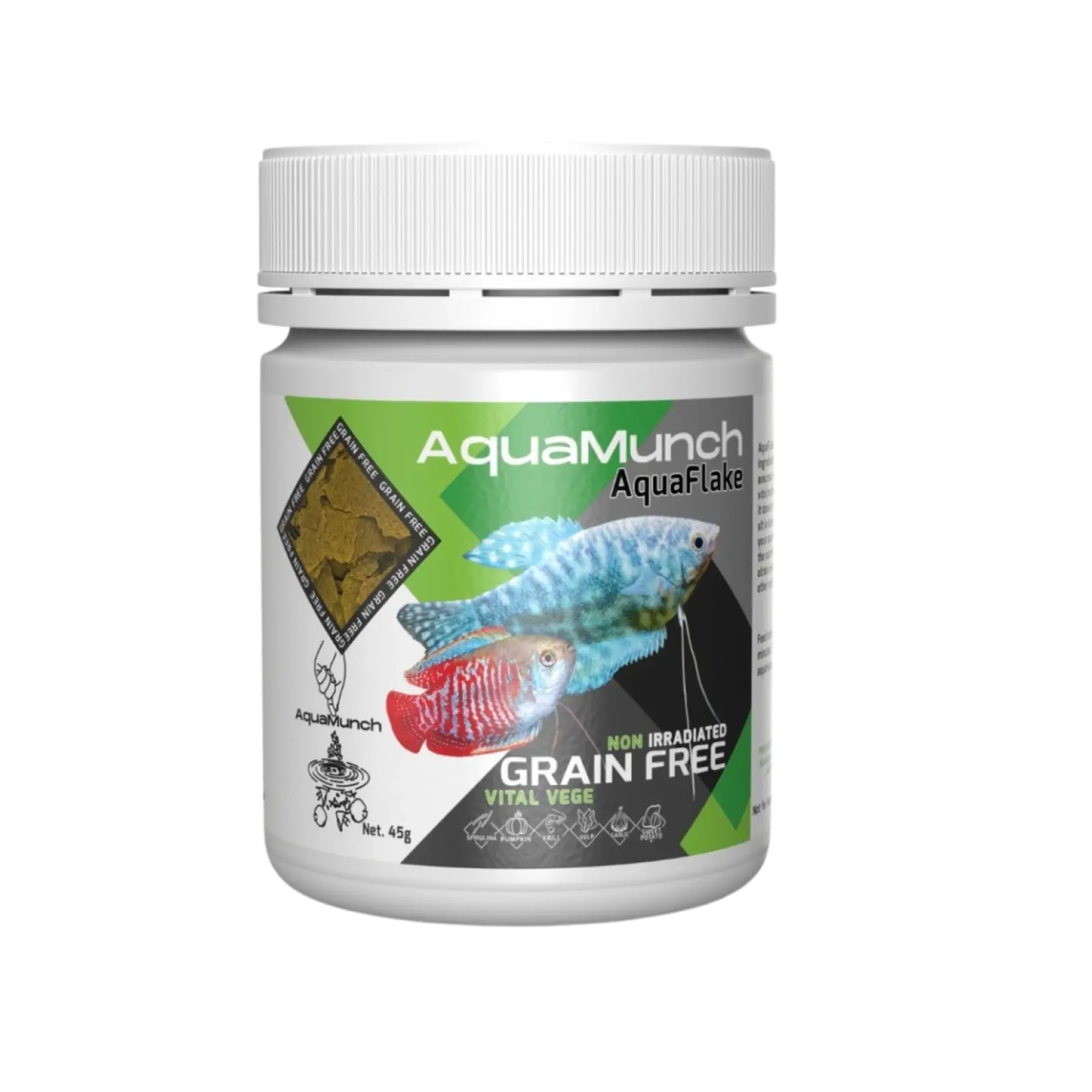 AquaMunch Vital Vege Fish Flake