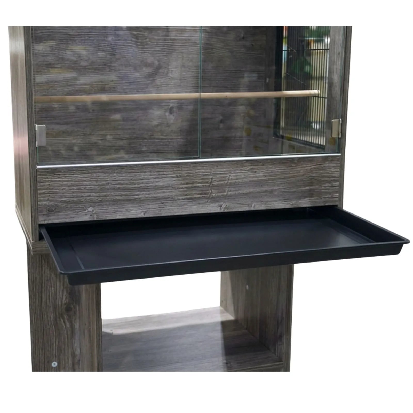 Avi One Wooden Bird Cage with Stand - Nebraska Oak