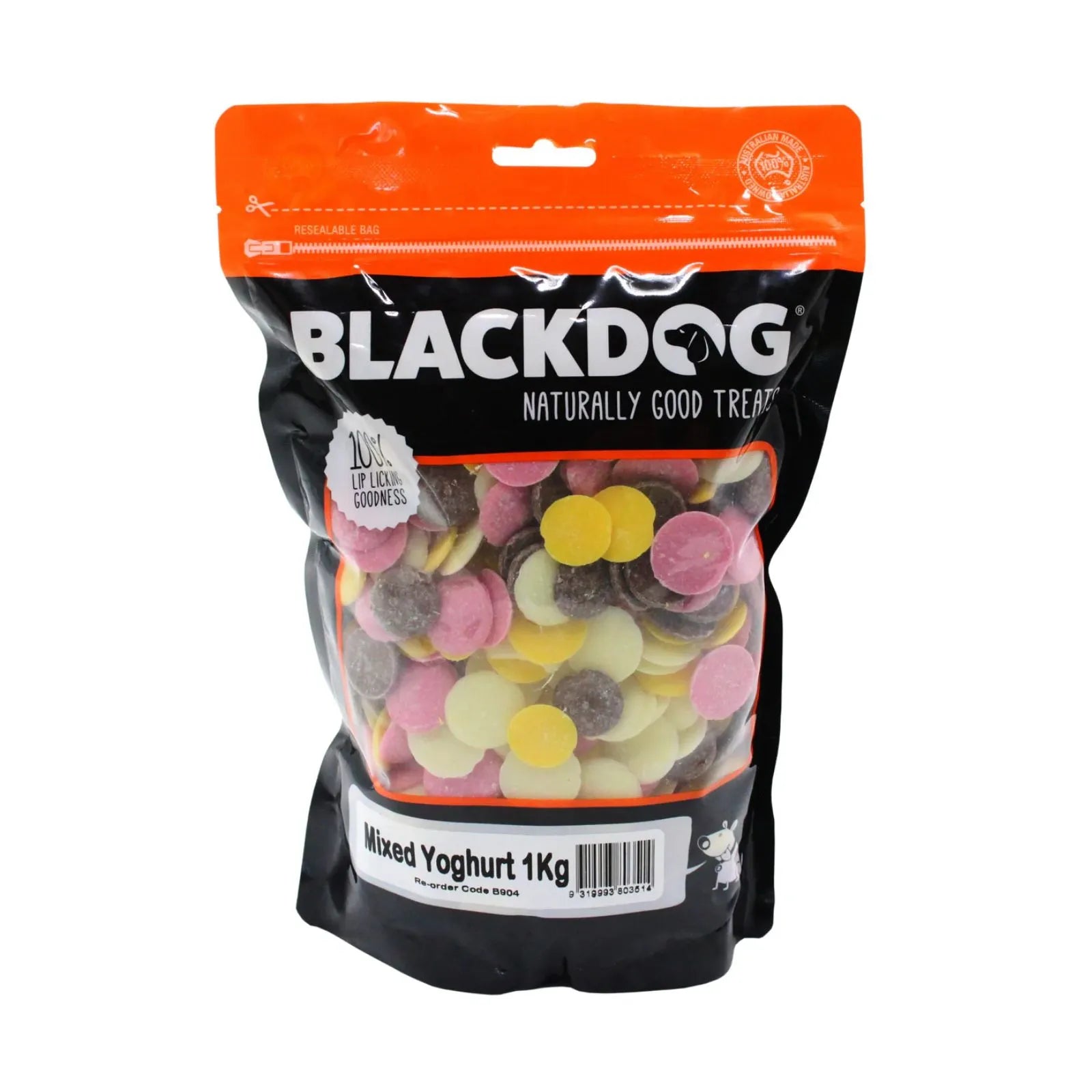 Blackdog Mixed Yoghurt Drops Dog Treat