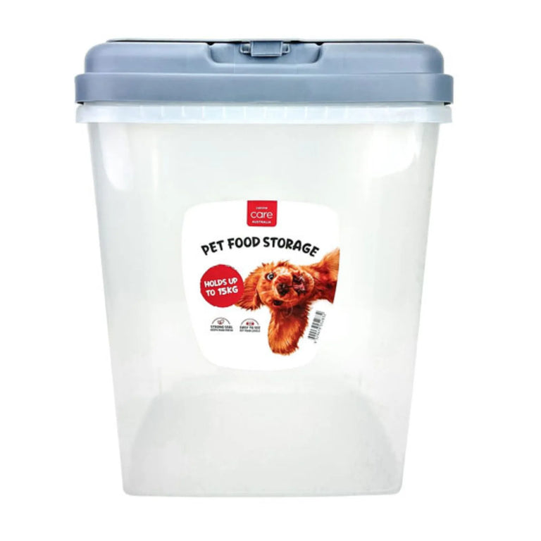 Allpet Canine Care Translucent Pet Food Storage Bin 15kg