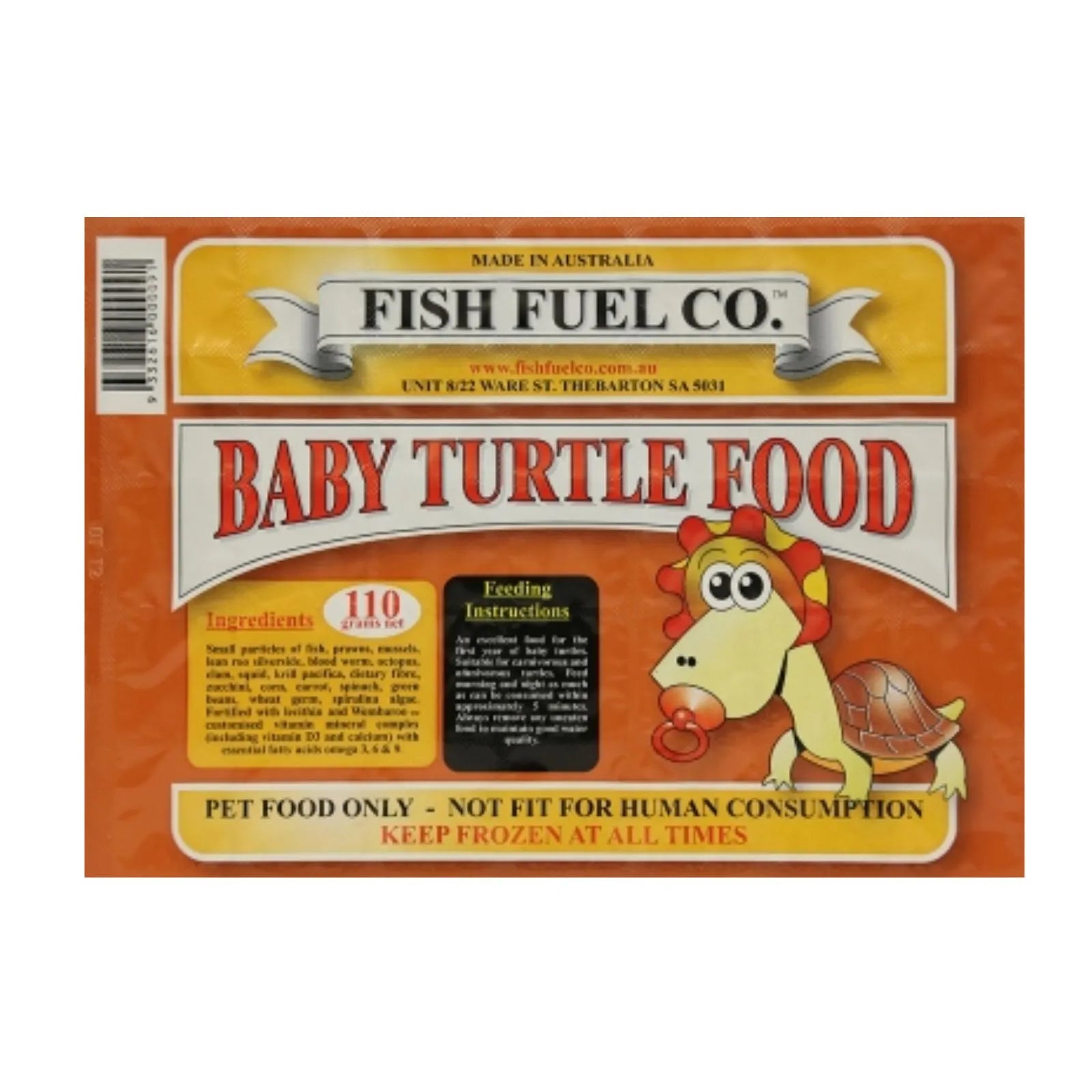 Fish Fuel Baby Turtle Food Frozen