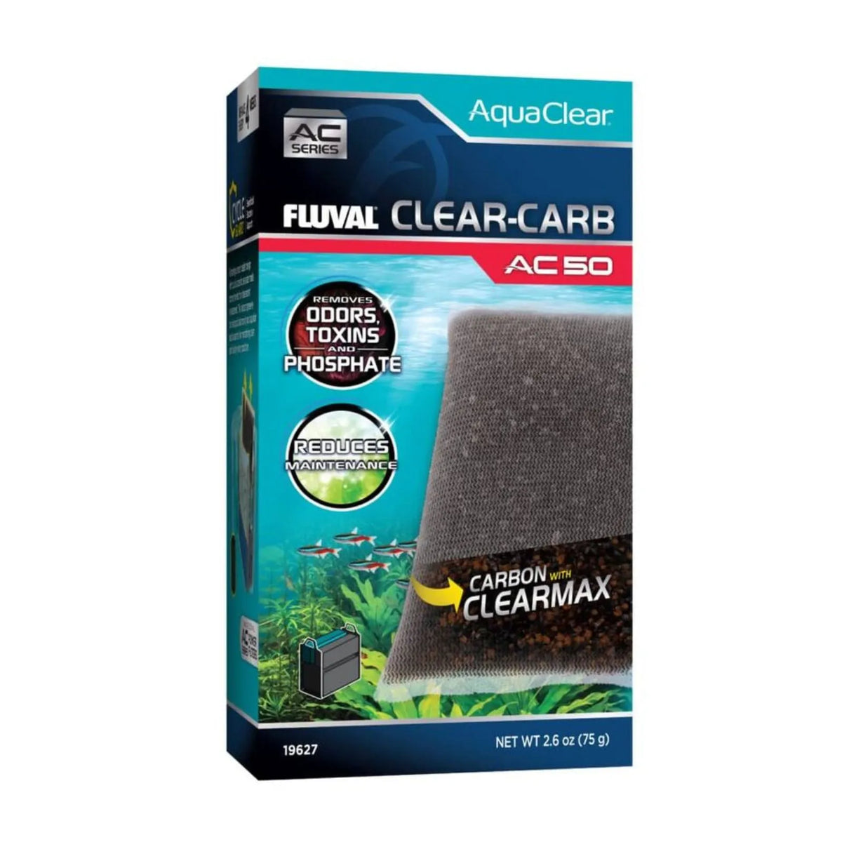 Fluval AC50 Clear Carb Insert 1 Pack