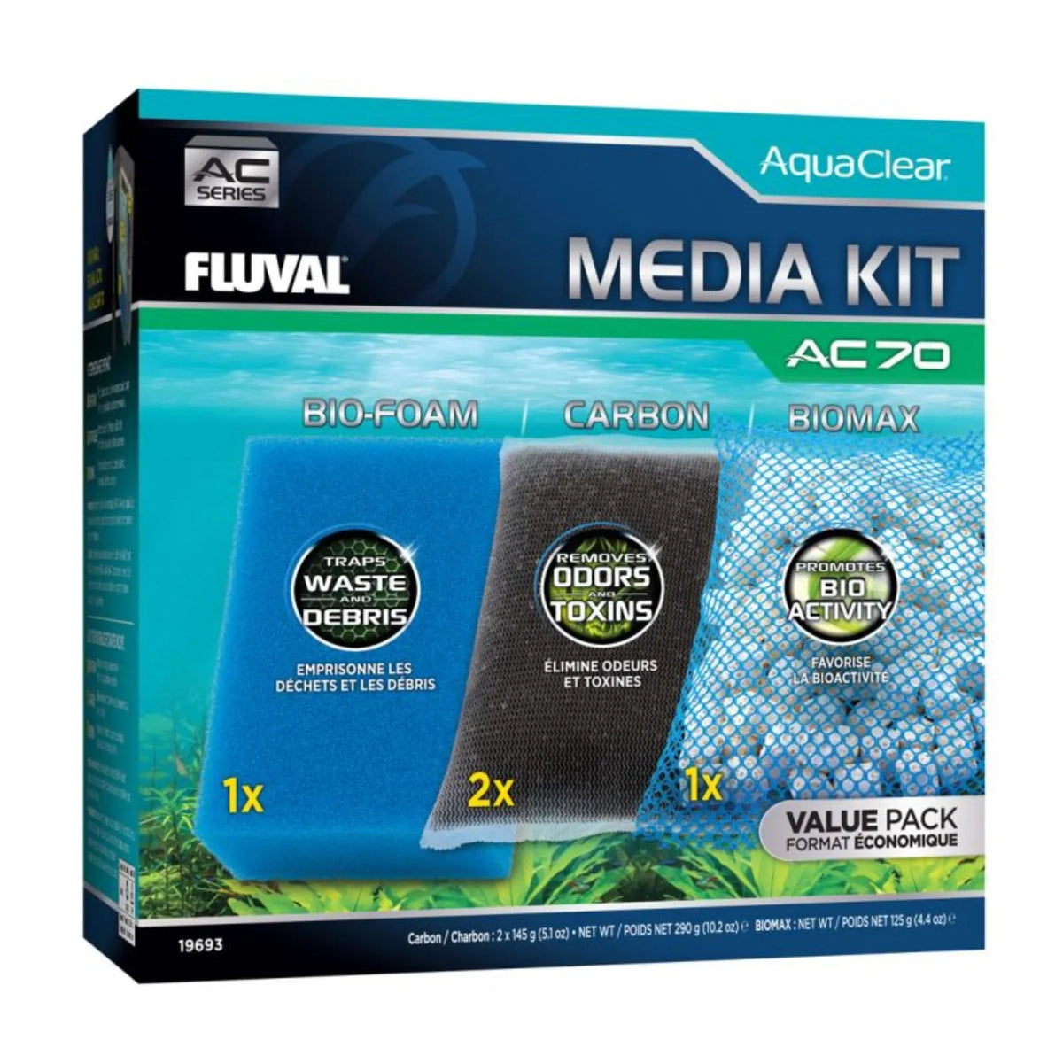 Fluval AquaClear Filter Media Maintenance Kit