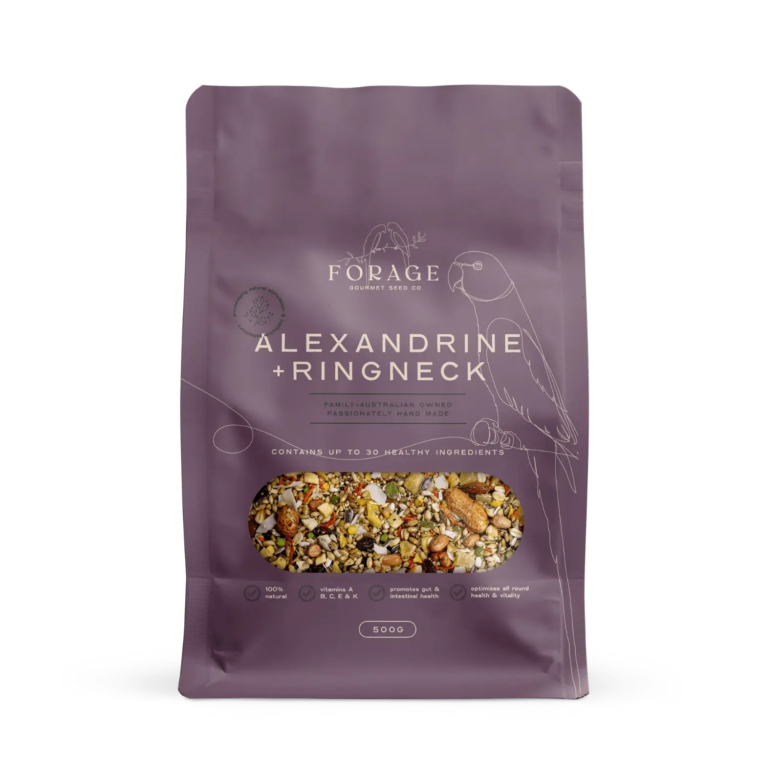 Forage Gourmet Alexandrine & Ringneck Food - Kellyville Pets