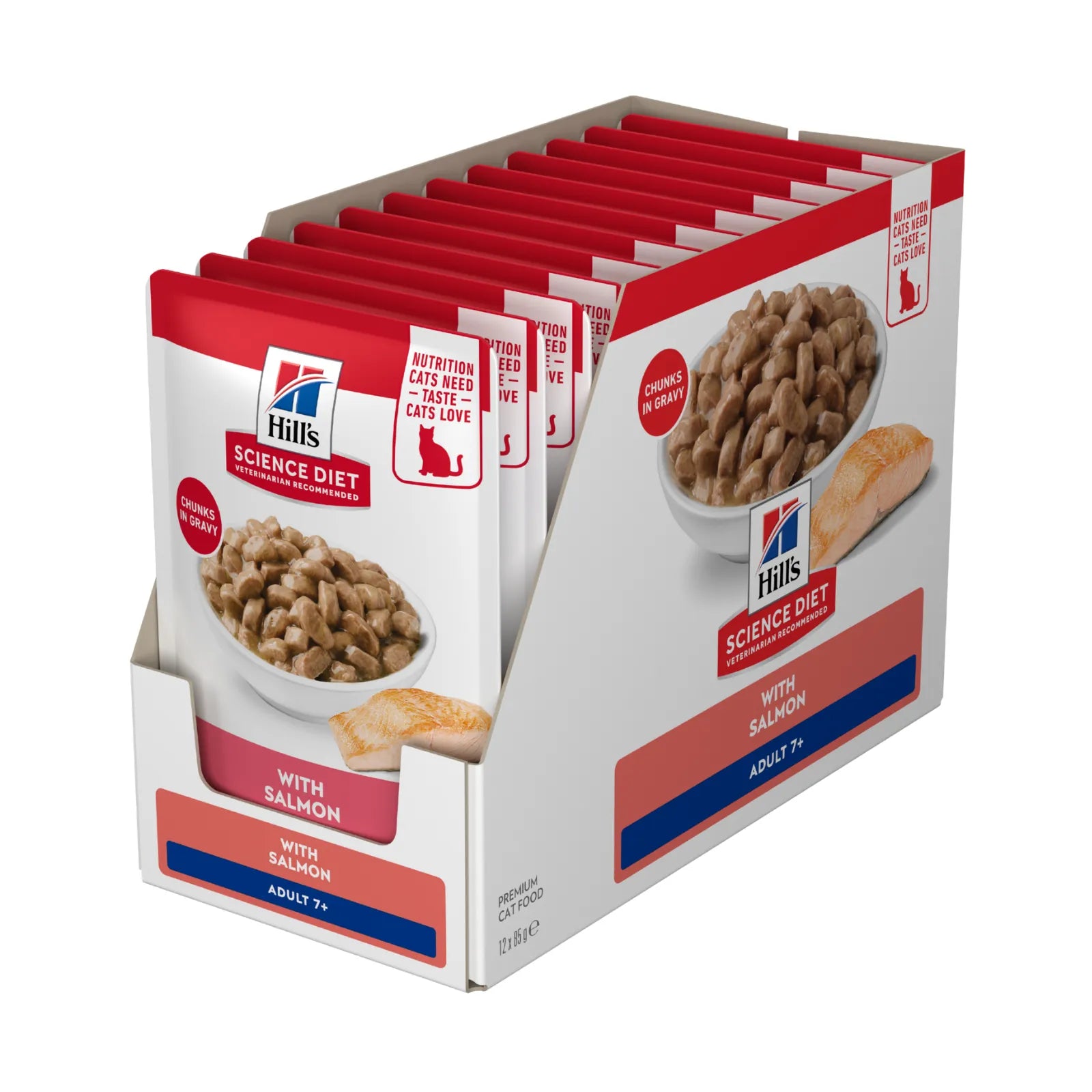 Hill's Science Diet Cat Food Pouch Adult 7+ Ocean Fish