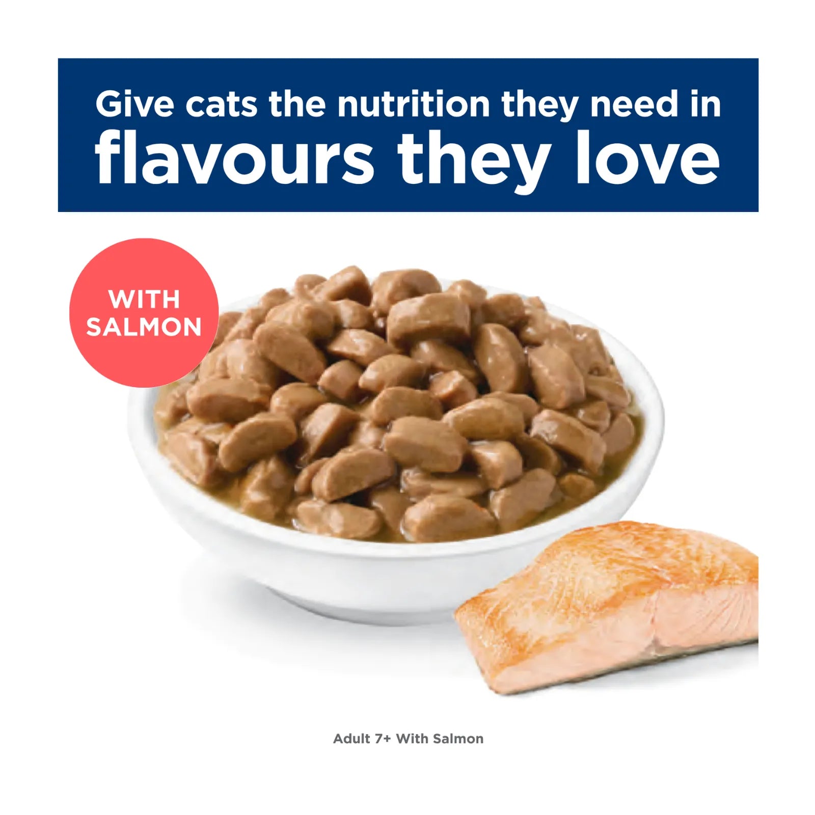 Hill's Science Diet Cat Food Pouch Adult 7+ Ocean Fish