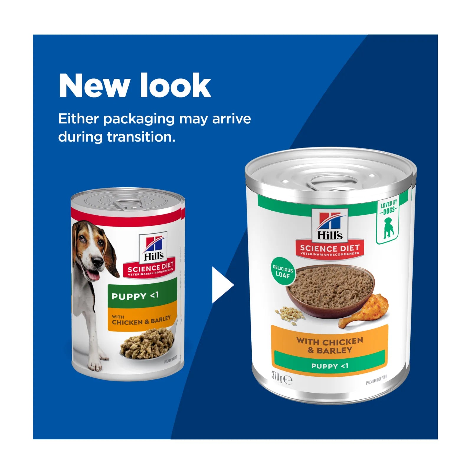 Hill's Science Diet Dog Food Can Puppy Chicken & Barley Entrée