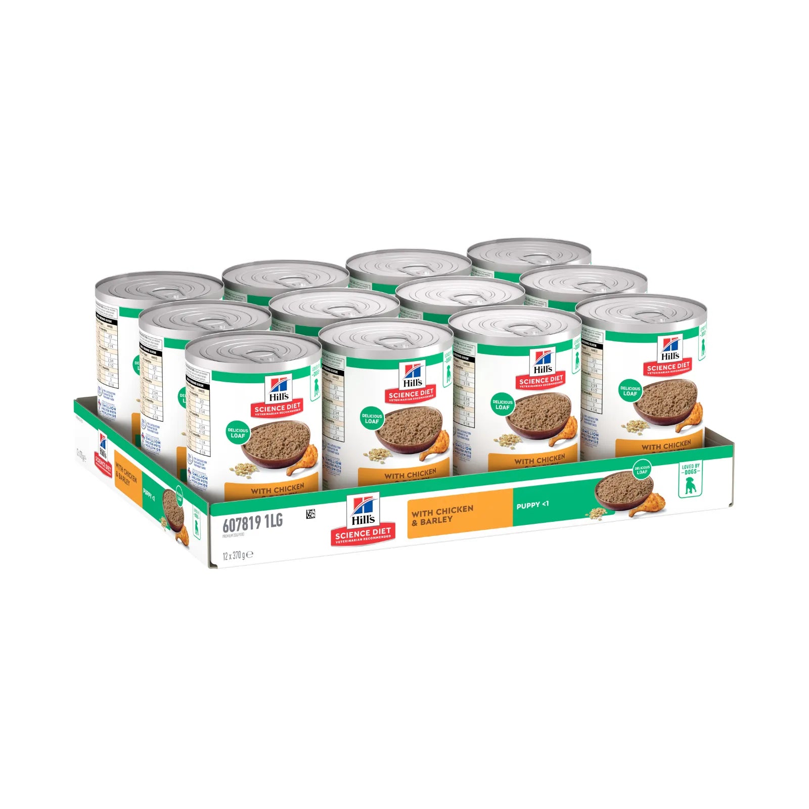 Hill's Science Diet Dog Food Can Puppy Chicken & Barley Entrée