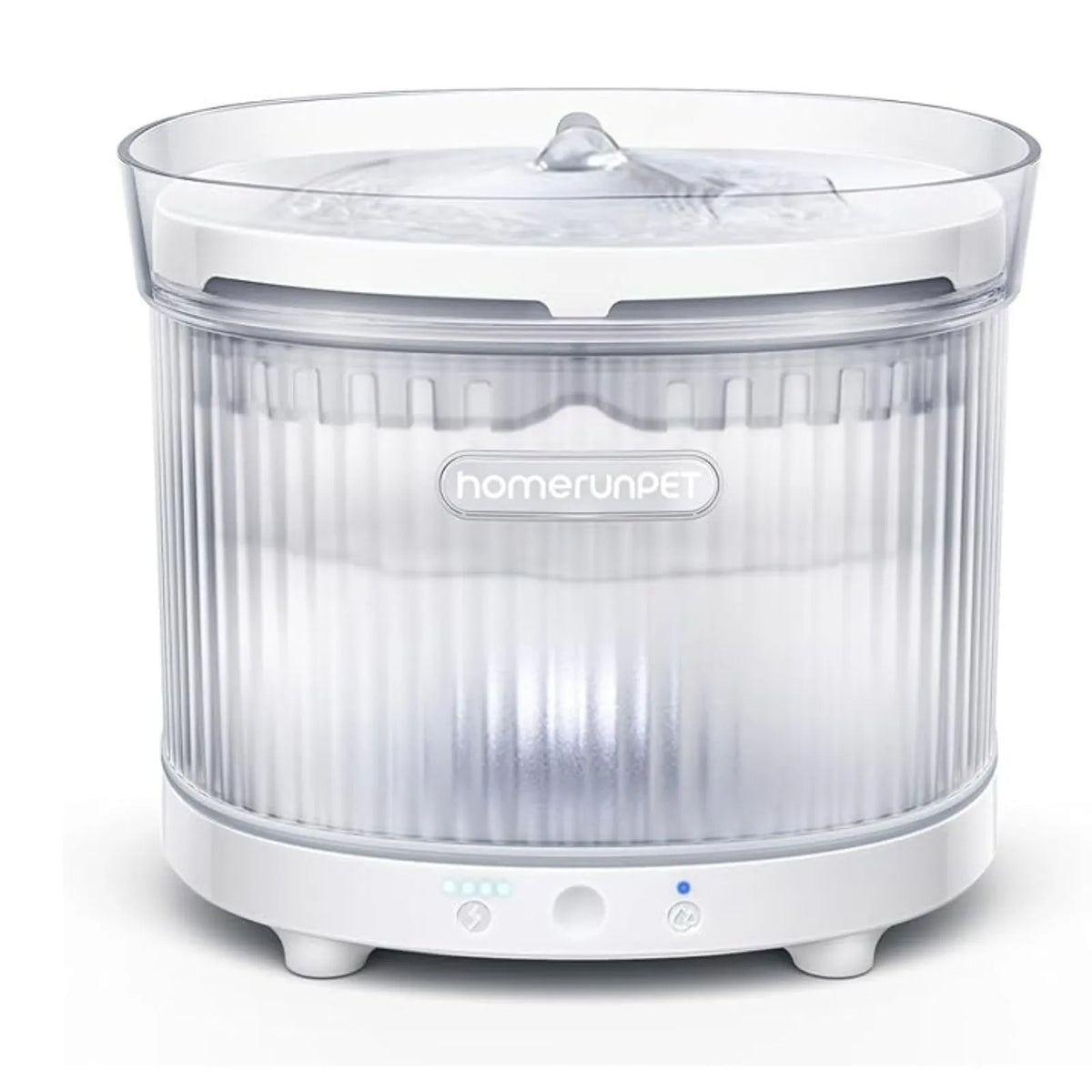 Homerunpet Wireless Pet Water Fountain - White