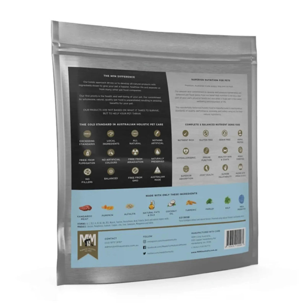 Meals for Meows Single Protein Roo Adult Cat Food - 2.5kg