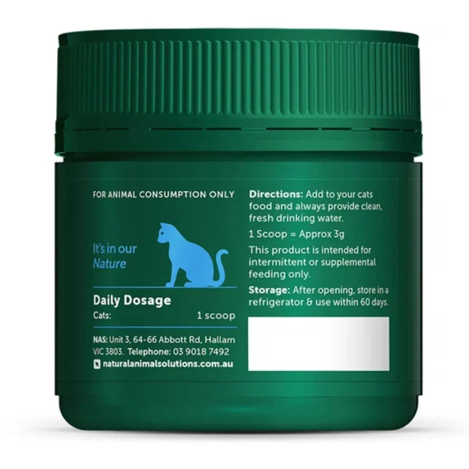 NAS Cat Gut Balance Probiotic 80G