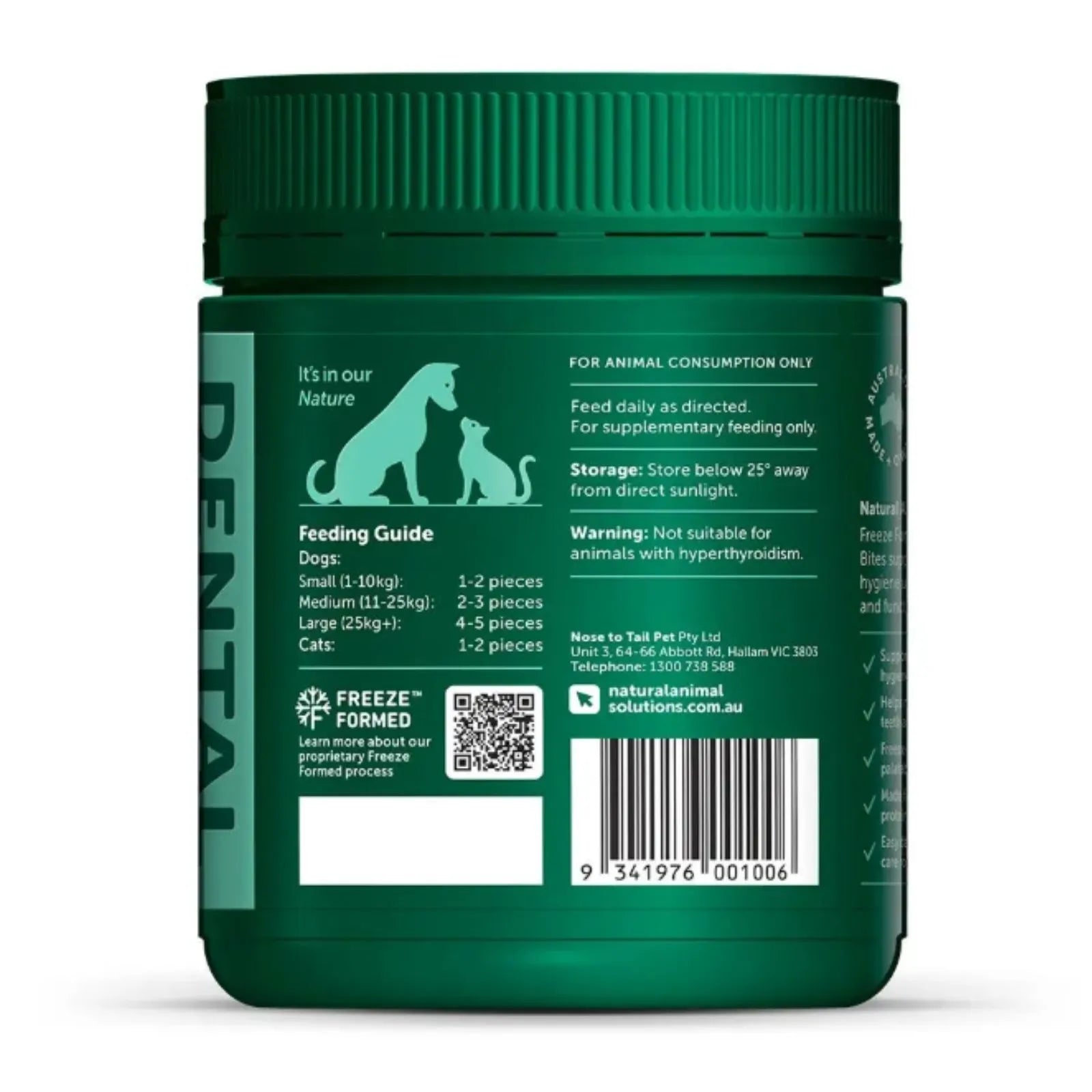 NAS Dental Freeze Formed Health Bites