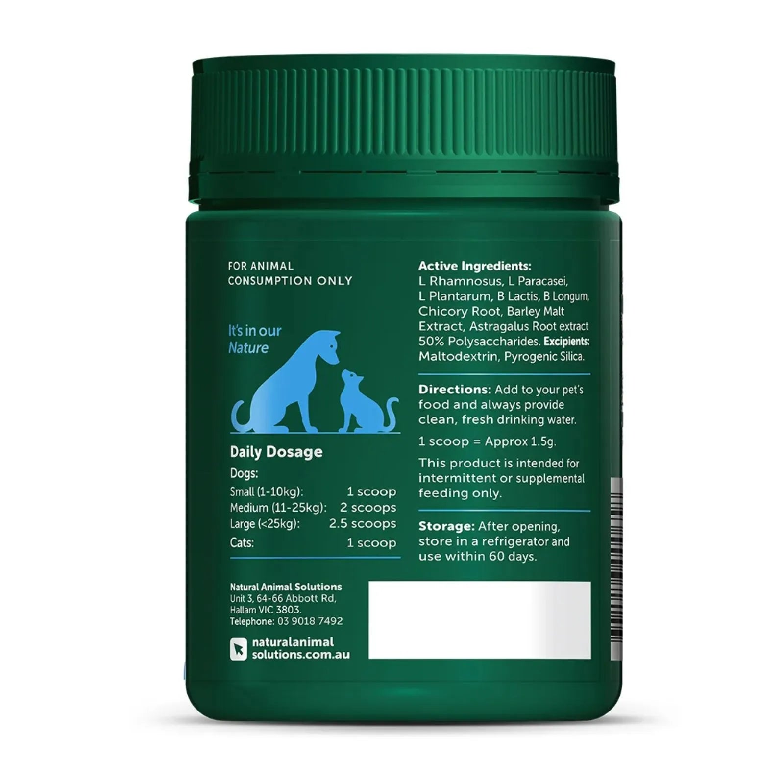 Natural Animal Solutions Gut Balance Probiotic