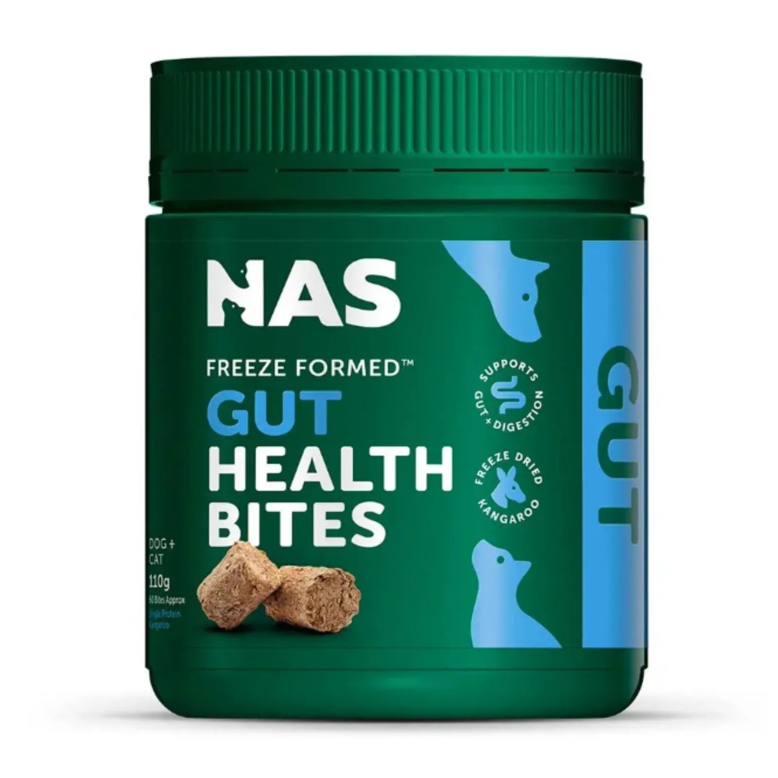NAS Gut Health Freeze Formed Health Bites