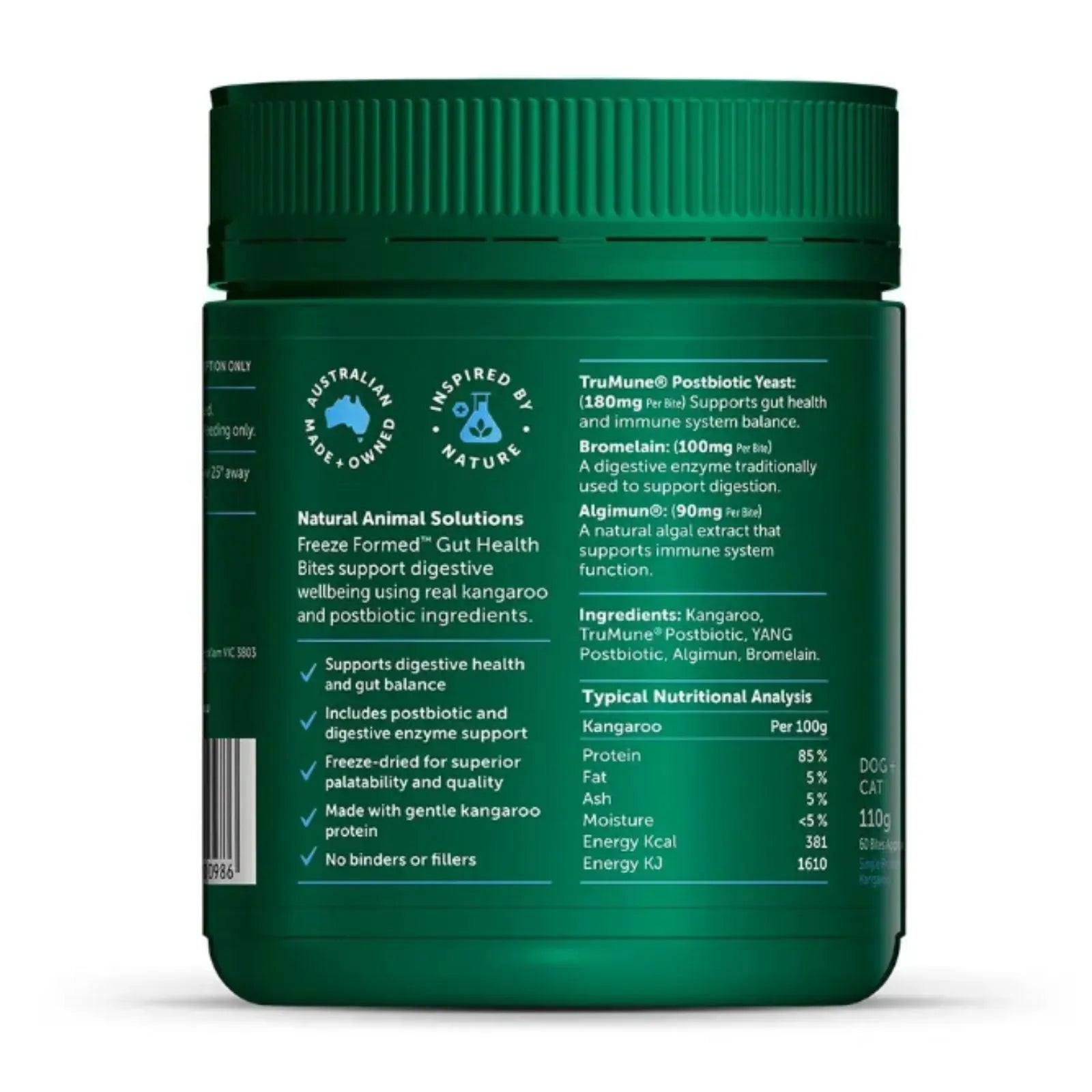 NAS Gut Health Freeze Formed Health Bites