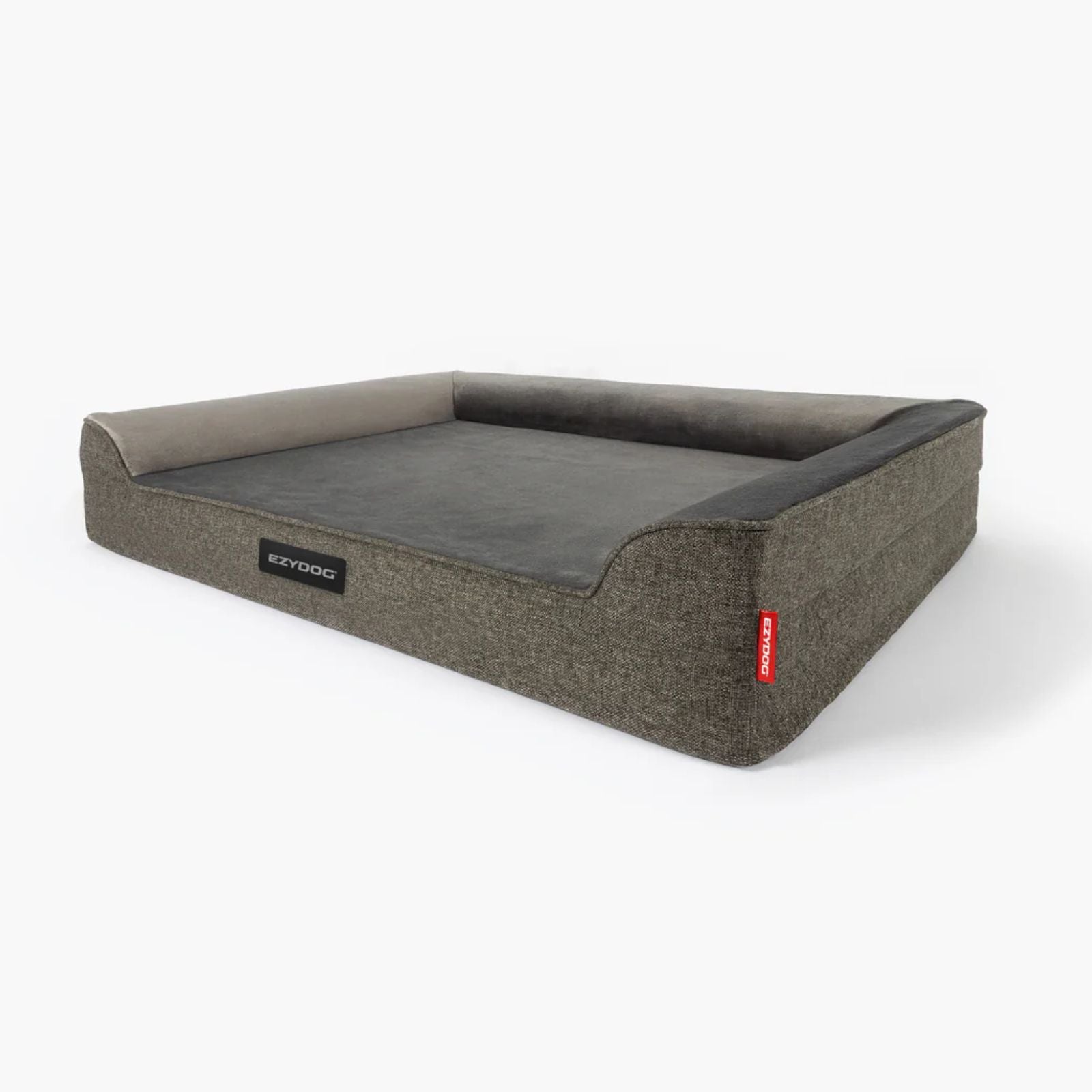 EzyDog Next-Gen Ortho Lounger Dog Bed - Charcoal