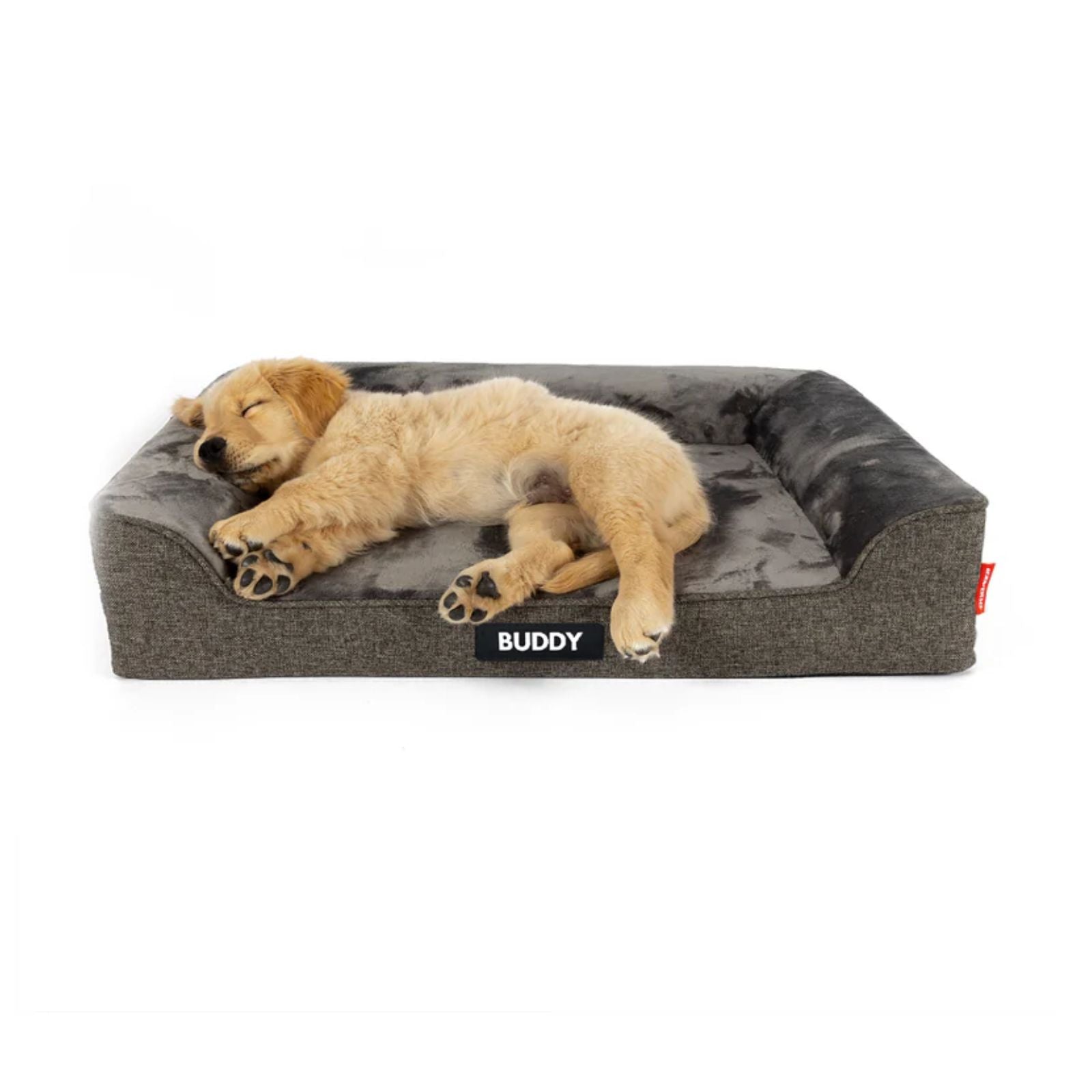 EzyDog Next-Gen Ortho Lounger Dog Bed - Charcoal