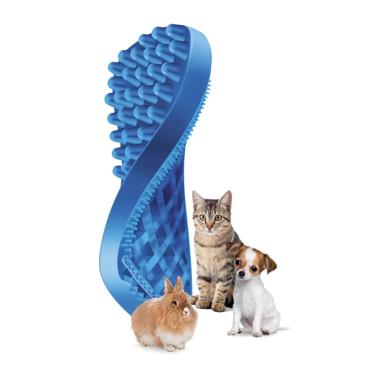 Pet & Me Grooming Brush - Blue Soft