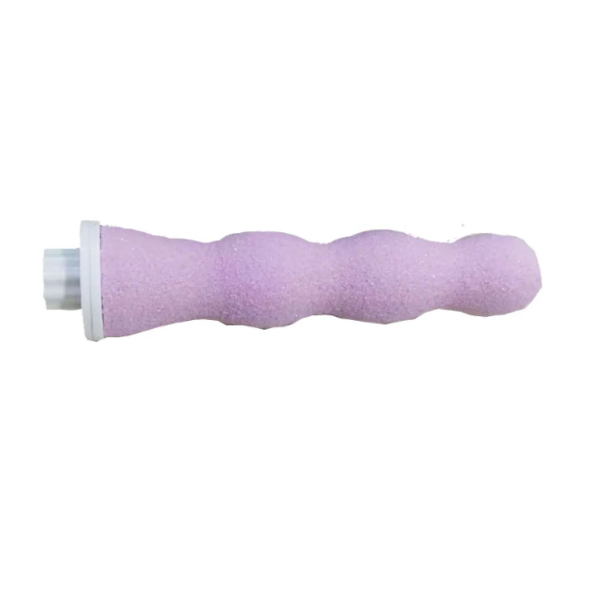 Petoria Lilac Pumice Bird Perch with textured contoured surface and cage mounting hardware