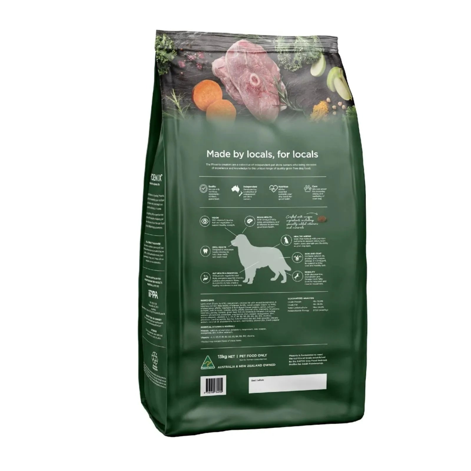 Phoenix Dog Food Adult Lamb with Sweet Potato