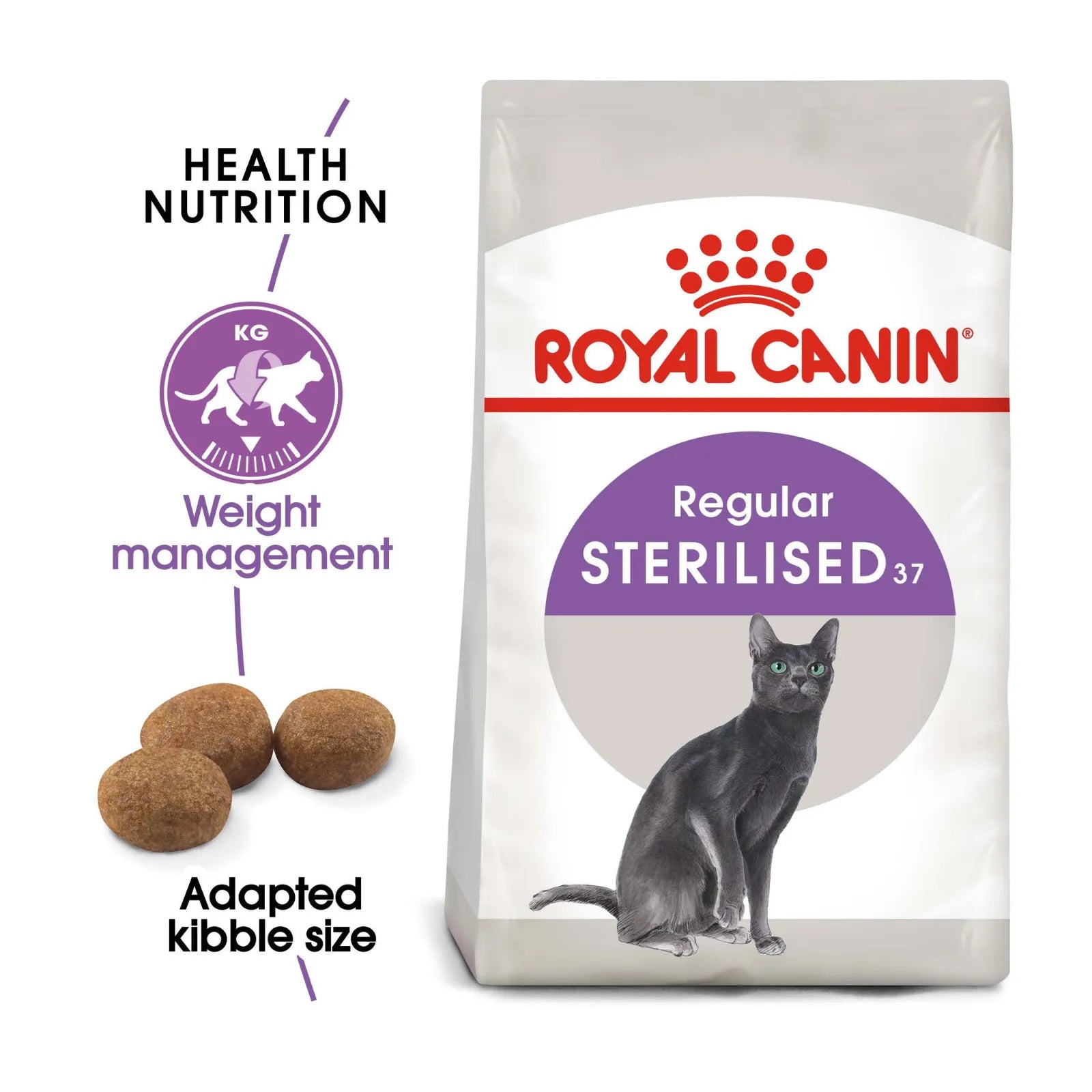 Royal Canin Adult Cat Dry Food Sterilised - 2kg