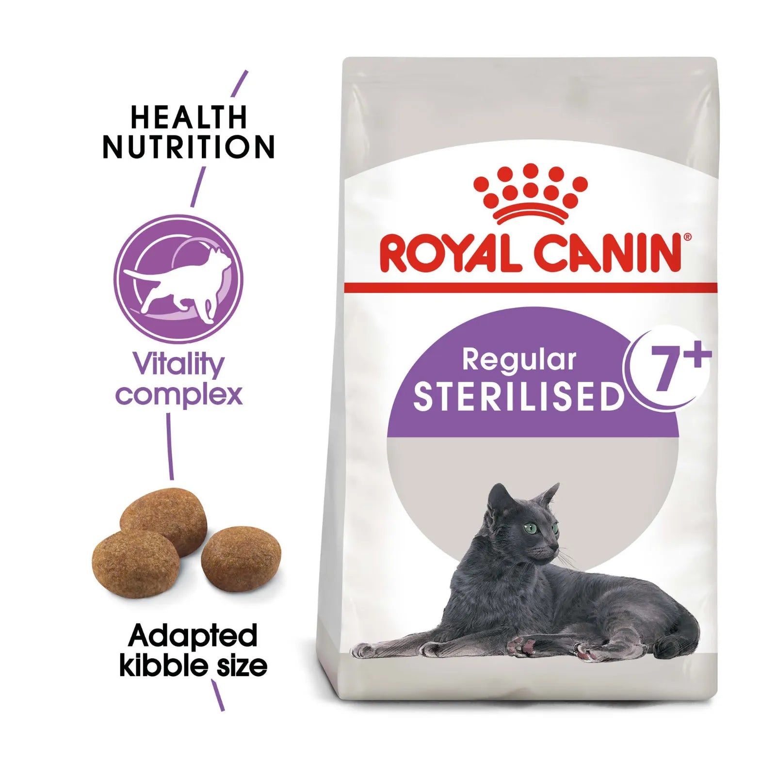 Royal Canin Cat Dry Food Sterilised Adult 7+ - 1.5kg