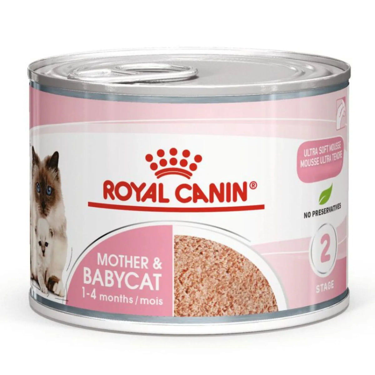 Royal Canin Kitten Food Can Mother & Baby - 195g x 12