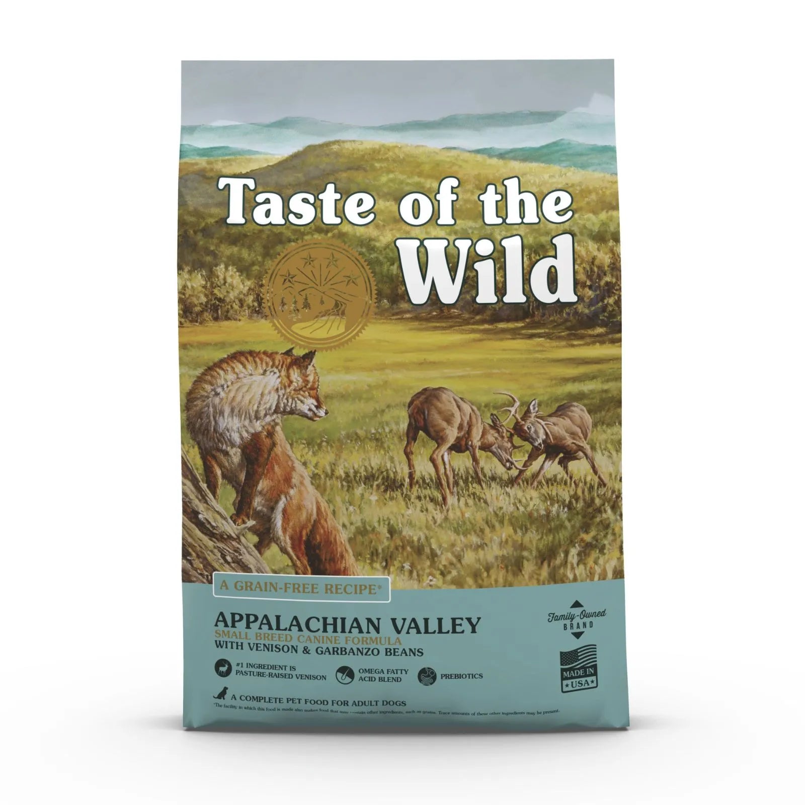 Taste of the Wild Dog Food Adult Small Breed Appalachian Valley Venison