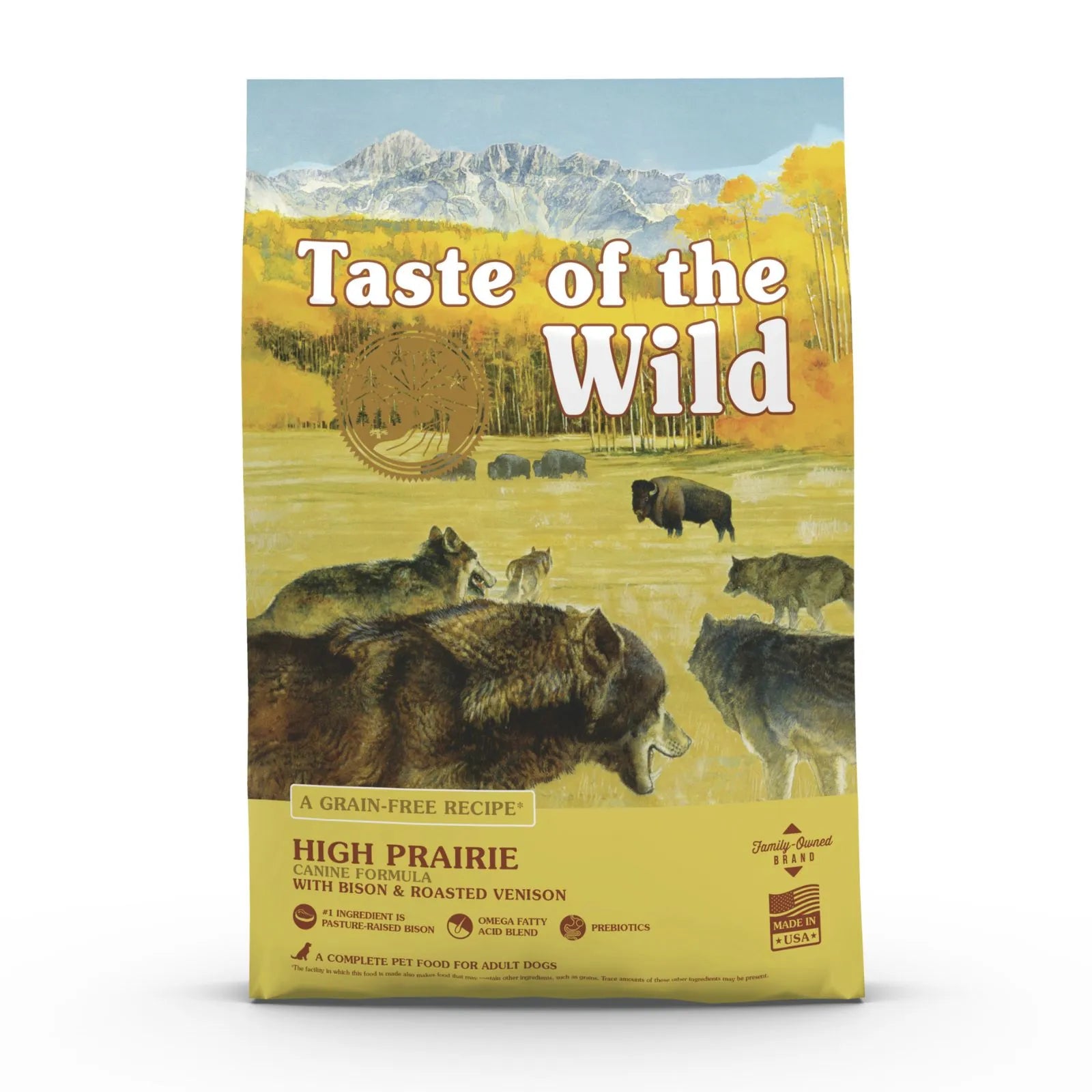 Taste of the Wild Dog Food Adult High Prairie Bison & Venison