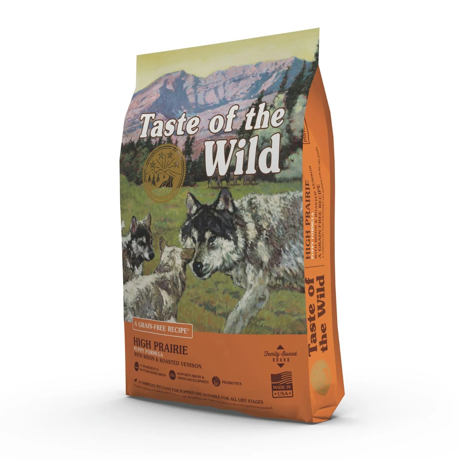 Taste of the Wild Dog Food Puppy High Prairie Bison & Venison