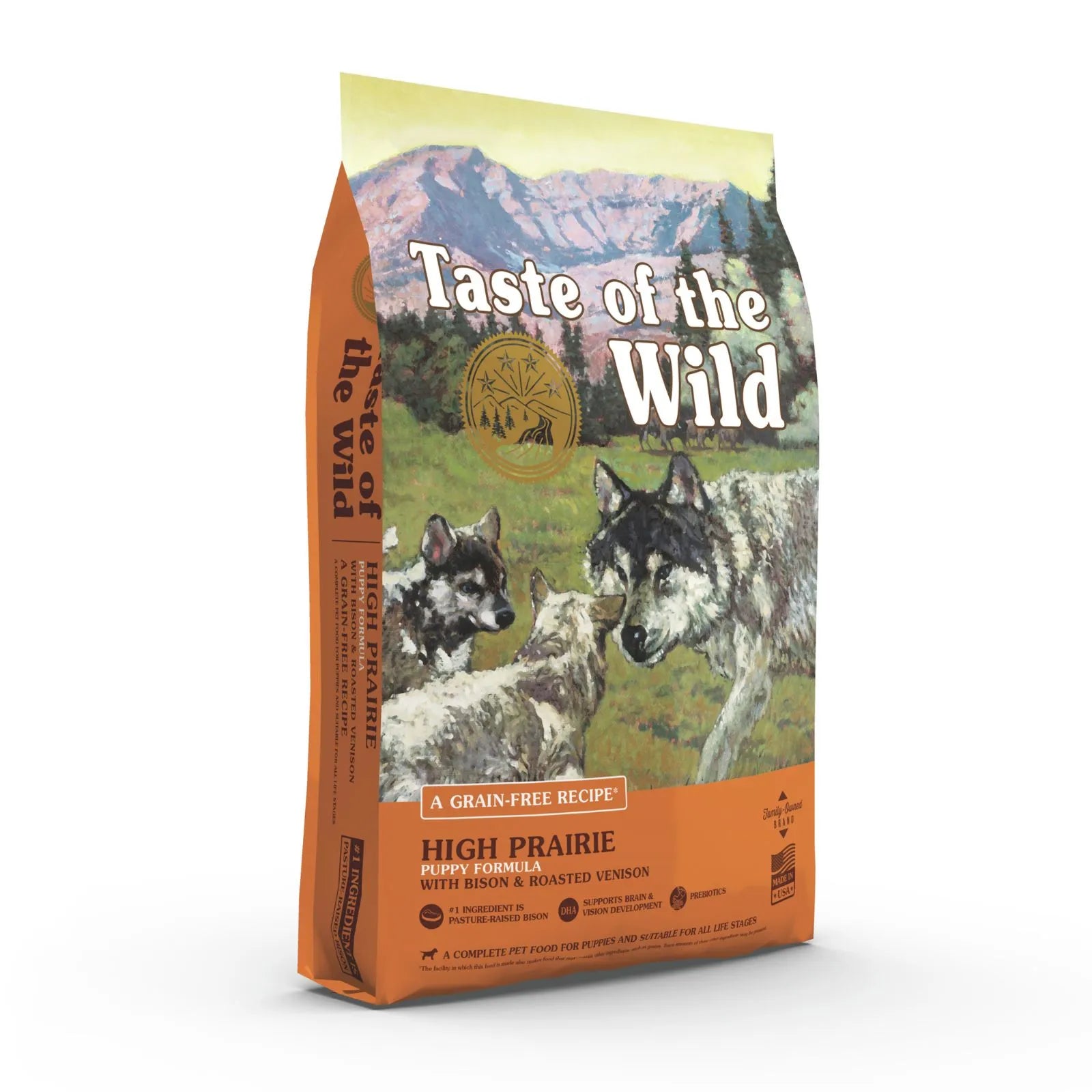 Taste of the Wild Dog Food Puppy High Prairie Bison & Venison