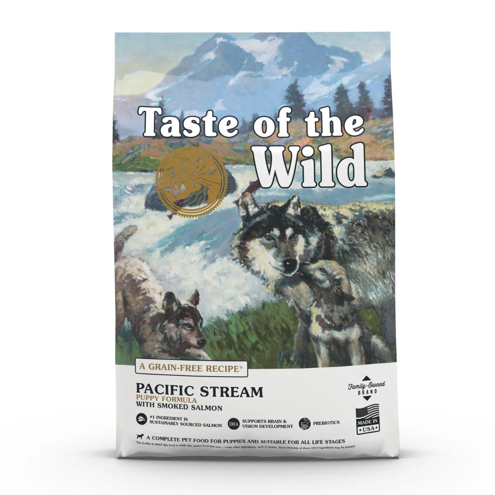 Taste of the Wild Dog Food Puppy Pacific Stream Salmon
