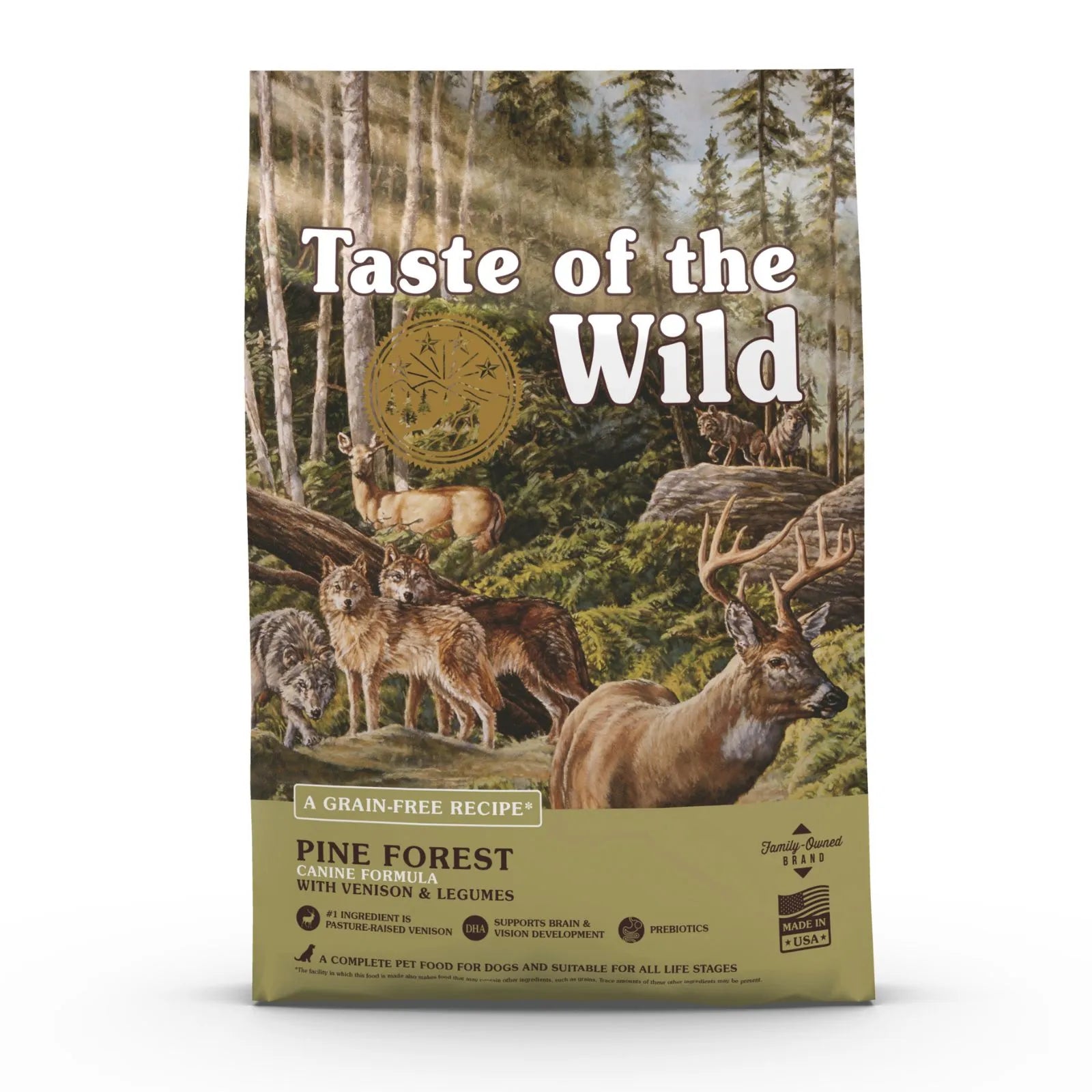 Taste of the Wild Dog Food Adult Pine Forest Venison