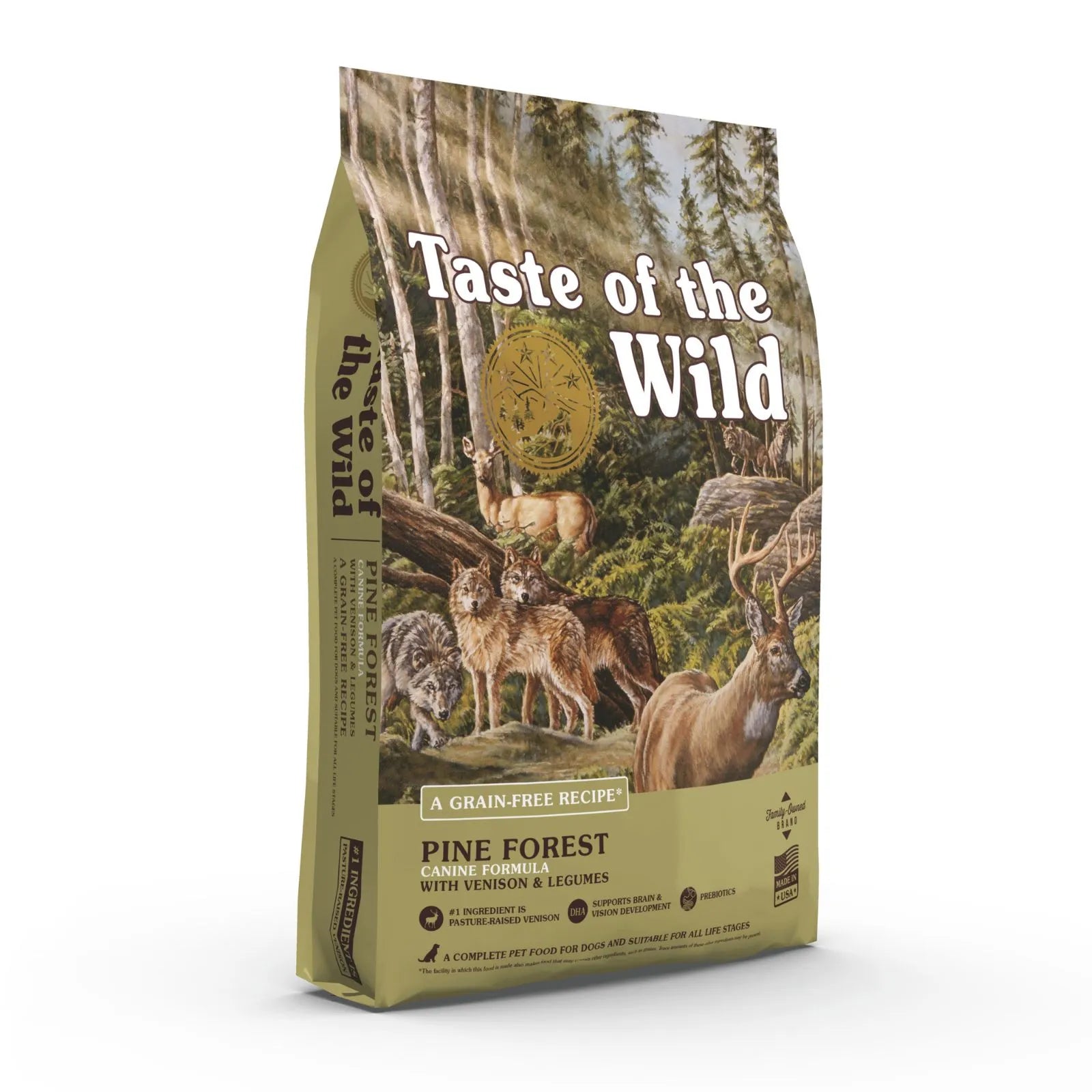 Taste of the Wild Dog Food Adult Pine Forest Venison