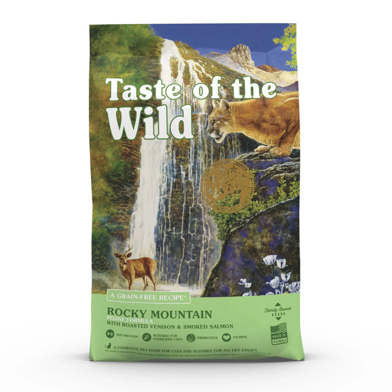 Taste of the Wild Cat Food Rocky Mountain Venison & Salmon