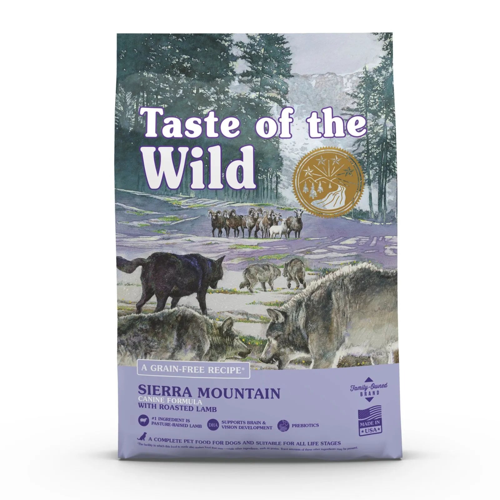 Taste of the Wild Dog Food Sierra Mountain Roasted Lamb