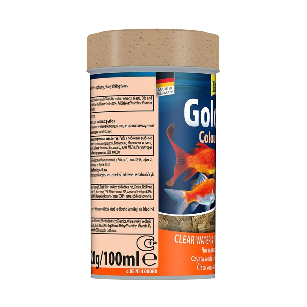 Tetra Goldfish Colour Flakes