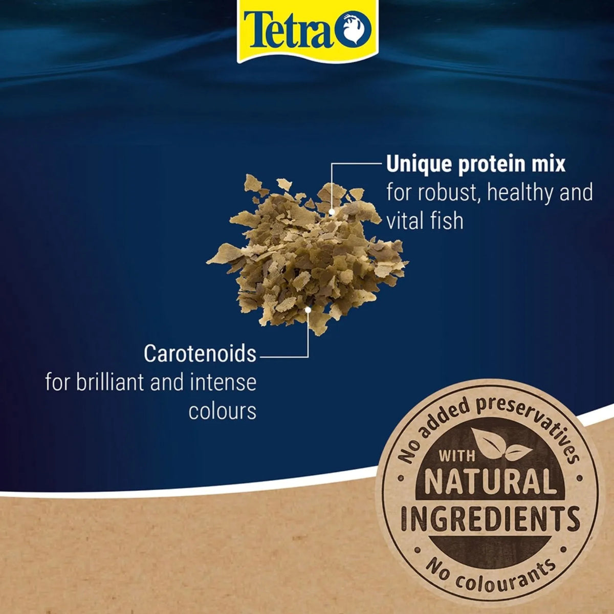 Tetra Goldfish Colour Flakes
