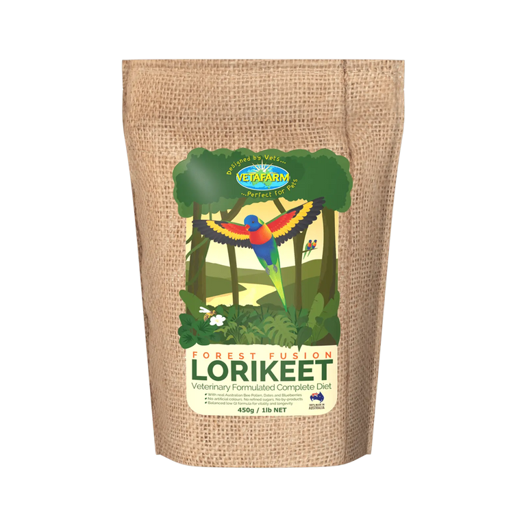 Vetafarm Forest Fusion Lori Diet - Kellyville Pets