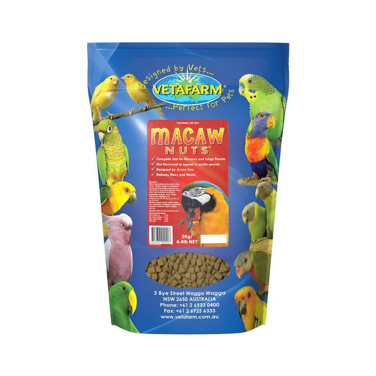 Vetafarm Macaw Nuts - Kellyville Pets