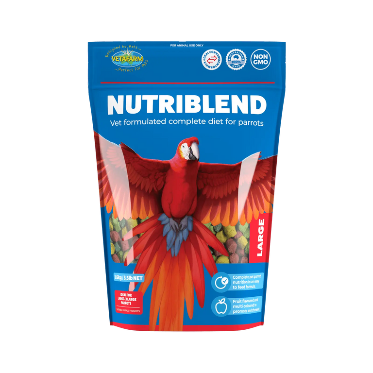 Vetafarm Nutriblend Pellets Large - Kellyville Pets