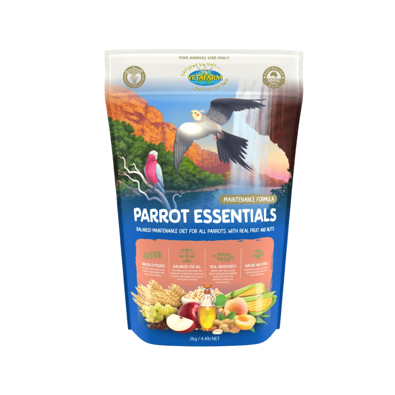 Vetafarm Parrot Essentials - Kellyville Pets
