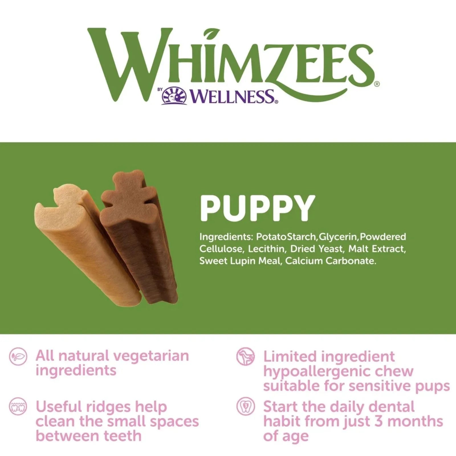 Whimzees Puppy XS/S 28pk