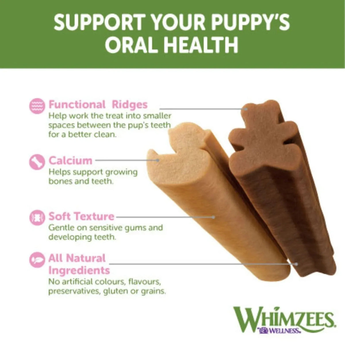 Whimzees Puppy XS/S 28pk